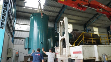 Gran inversión para la compra y recambio de cámaras de lavado de gases del Horno Pirolítico
