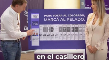 El insólito spot de LLA en el que llaman a votar por “otra persona que bajó su candidatura”