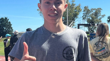 Enzo Baratucci le dio a Pehuajó su primera medalla de oro