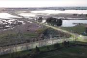 Bragado en alerta por el desborde de canales cerca del casco urbano