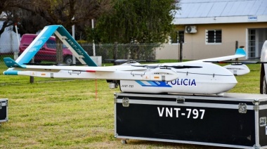 Con apoyo del Municipio, la Provincia realizó vuelos preventivos en Bragado con drones