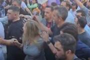 Incidentes en la marcha de LLA en Corrientes: evacuaron a Karina Milei