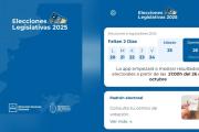 ¿Cuál es la app para seguir los resultados de las elecciones legislativas?