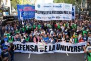 Los docentes universitarios inician un nuevo paro tras el veto de Milei