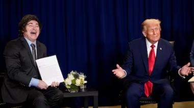 Trump a Milei: “Tiene mi total respaldo para la reelección como presidente”