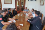 Refuerzos provinciales trabajan junto al Municipio en la emergencia hídrica