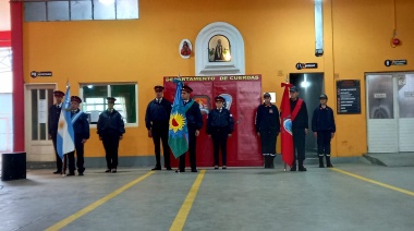 El Día del Bombero se festejó en T. Lauquen, 30 de Agosto y Beruti