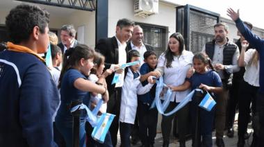 Kicillof y Recoulat inauguraron nueva infraestructura educativa y de seguridad