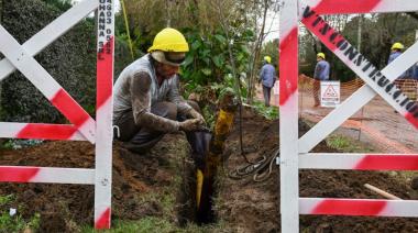 Comenzaron los trabajos para llevar gas natural a Mechita