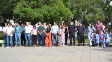 O'Brien celebró sus 116 años en la plaza principal