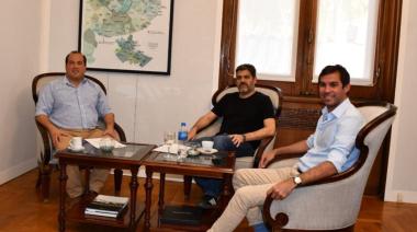 Recoulat se reunió con autoridades provinciales para avanzar con la gestión distrital