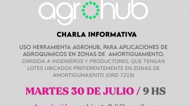 Nueva charla para aplicaciones de agroquímicos