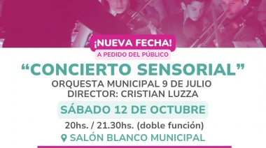Dos nuevas funciones para el exitoso Concierto Sensorial