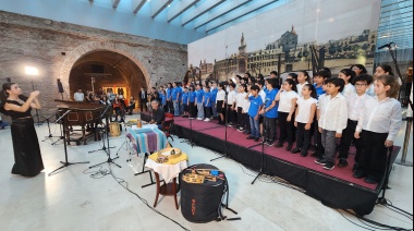 El Coro de Niños brilló en el Museo Casa Rosada