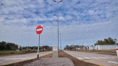 Stadnik inauguró las obras del nuevo acceso Oeste de Carlos Casares