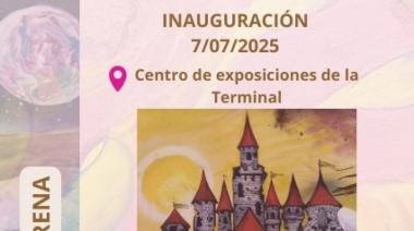 Presentan la muestra “El arte como medio” en la Terminal de Ómnibus