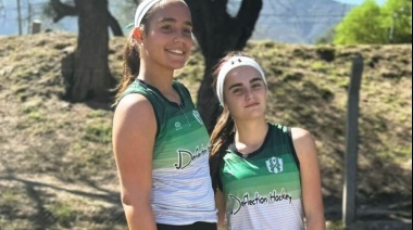Hockey: Indiana Abelairas y Emilia Ugalde integran la Selección del Centro de la Provincia