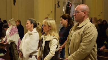 Gentile participó de la misa por “el eterno descanso” del papa Francisco