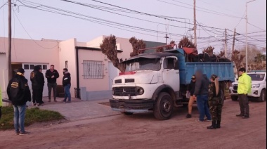 Allanamiento en el Barrio Huracán por la sustracción de soja