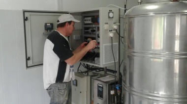 Terminó la primera fase de la reparación de la planta de ósmosis de Beruti