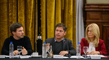 Kicillof se reunió con autoridades universitarias para "analizar la crítica situación"