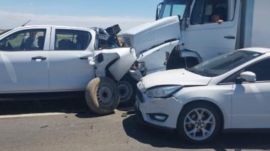 Una familia bragadense involucrada en un accidente donde murió una mujer