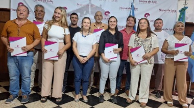 Gentile puso en funciones a los nuevos delegados comunales