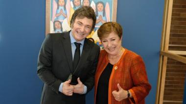 Milei adelantó que el acuerdo con el FMI estará cerrado “a mitad de abril”