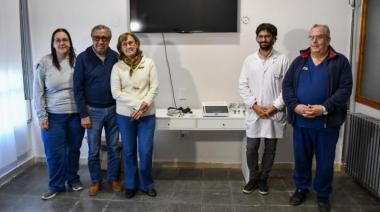 El Hospital San Luis recibió un nuevo electrocardiógrafo