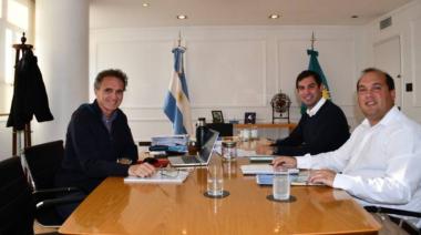 Recoulat se reunió con Katopodis para analizar las obras en marcha en la ciudad