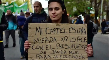 Otro hito en la protesta contra Javier Milei: una multitud transversal copó el Congreso