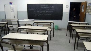 Un paro de un sector gremial disidente afectará las clases en la provincia