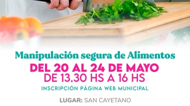 Curso de manipulación segura de alimentos