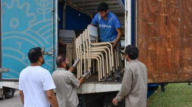 Entregan mobiliario a un colegio secundario de O' Brien