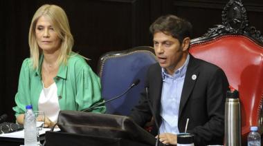 Kicillof abre las sesiones ordinarias con un nuevo reclamo por los fondos recortados