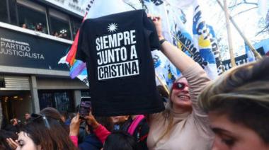 El PJ trasladó la marcha de apoyo a Cristina Kirchner a Plaza de Mayo