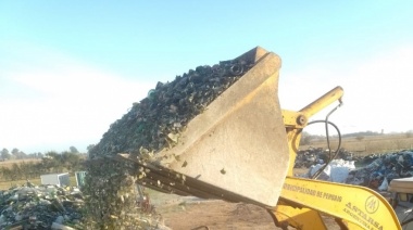 Se recuperaron 36 toneladas de vidrios