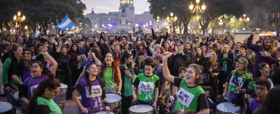 El reclamo por Ni una Menos se volvió a escuchar a lo largo de todo el país