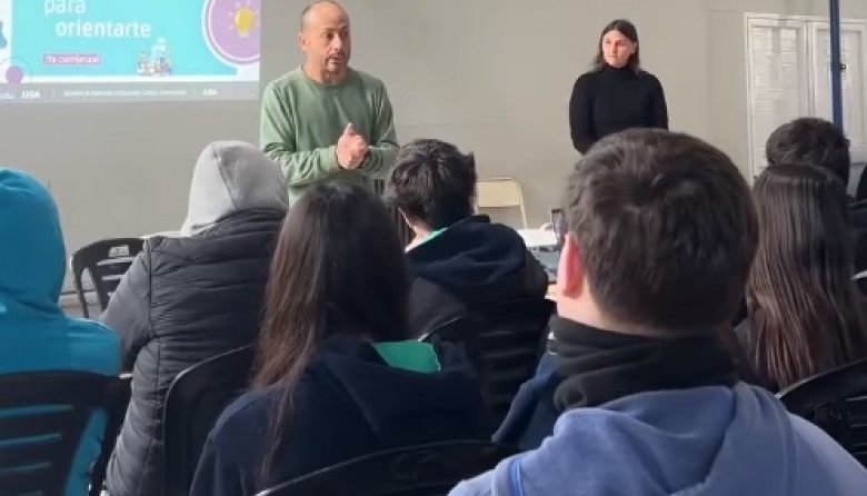 Comenzaron las jornadas de orientación vocacional en las escuelas del distrito
