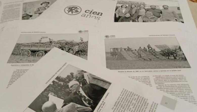 La Sociedad Rural de Trenque Lauquen presentará un libro por sus cien años