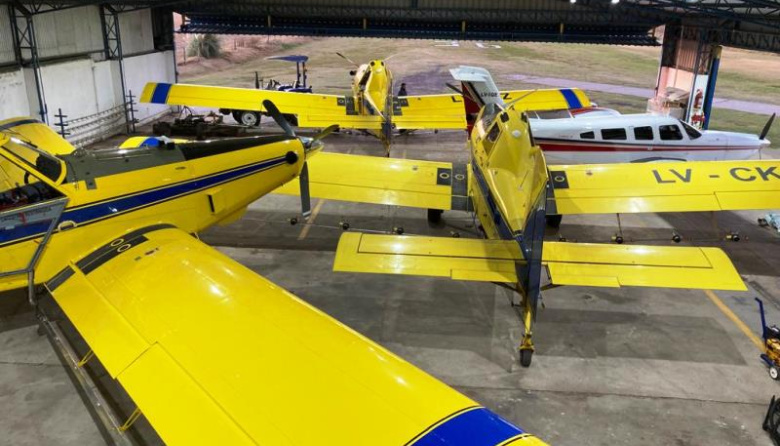 El Congreso de aviación agrícola se realizará en Buenos Aires