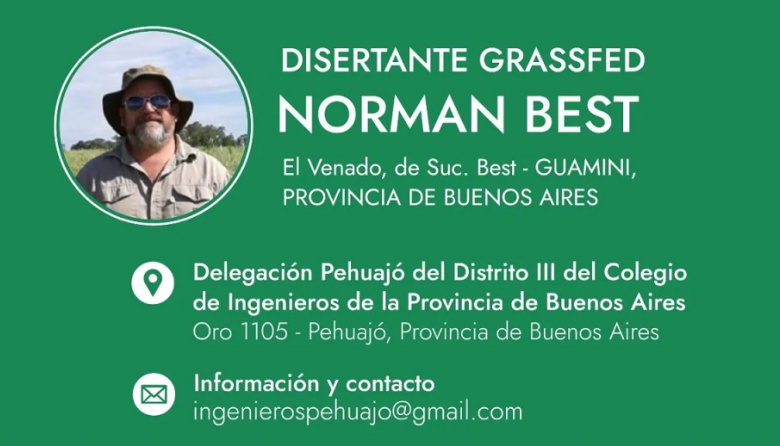 Charla sobre producción ganadera sustentable