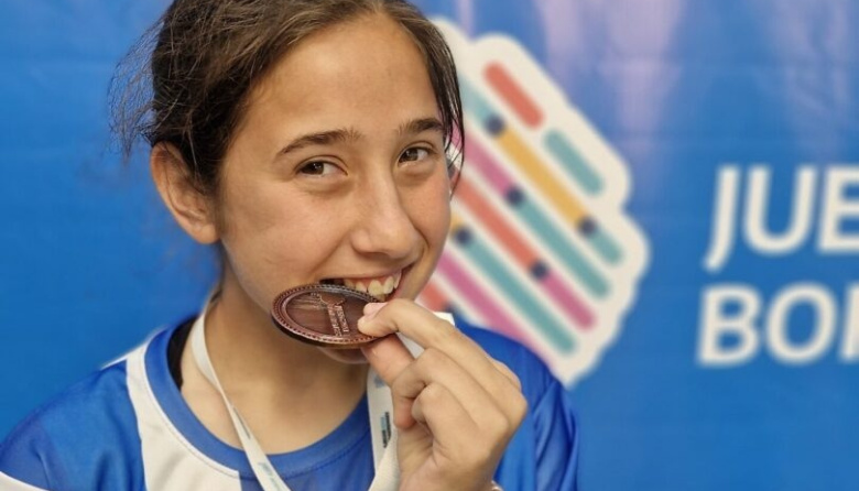 Luciana Beil ganó la primera medalla para Carlos Casares