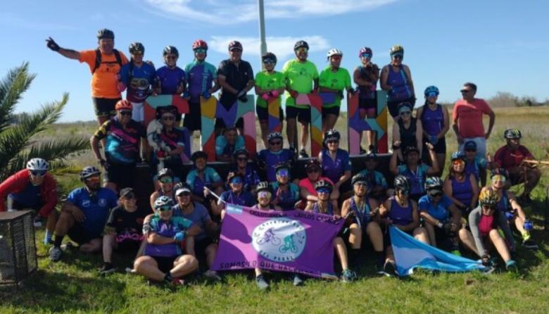 Encuentro de Cicloturismo: Carlos Casares pedaleó en comunidad