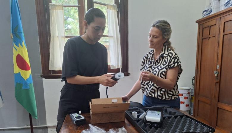 El Municipio recibió equipamiento para optimizar los controles de tránsito