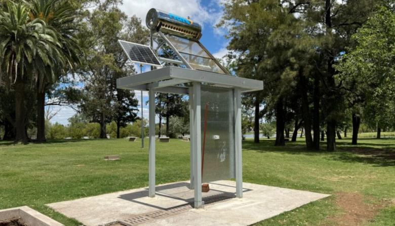 Avanza el montaje de la estructura de la Estación Solar Sustentable
