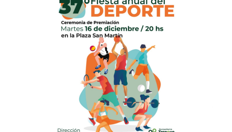 Deportistas nominados a la 37º Fiesta Anual del Deporte