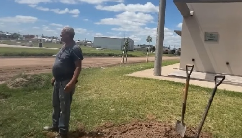 Avanzan las obras en el Barrio Mugica: construyen una boca de tormenta