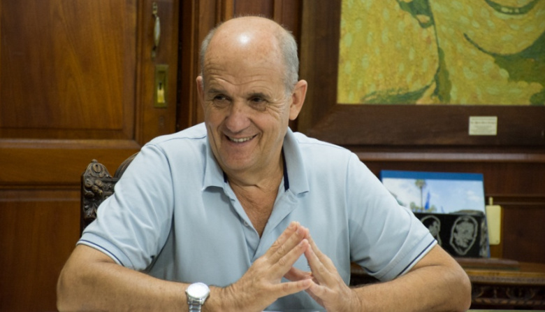 Zurro anunció el inicio de la etapa final de una obra clave en Juana Manso