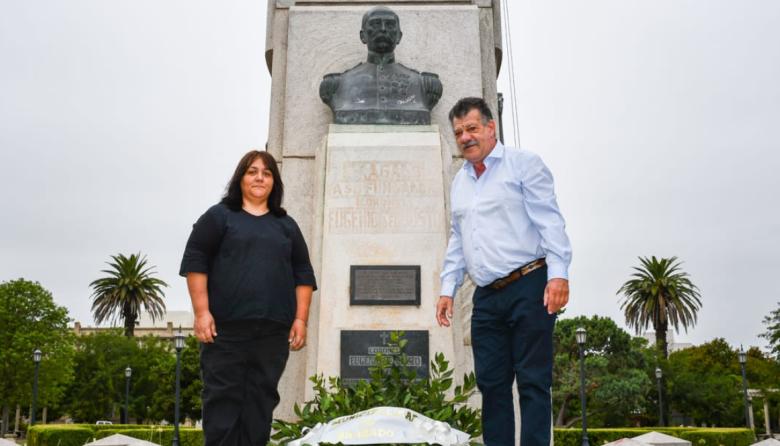 Emotivo acto por el aniversario de la fundación del Cantón Militar Bragado